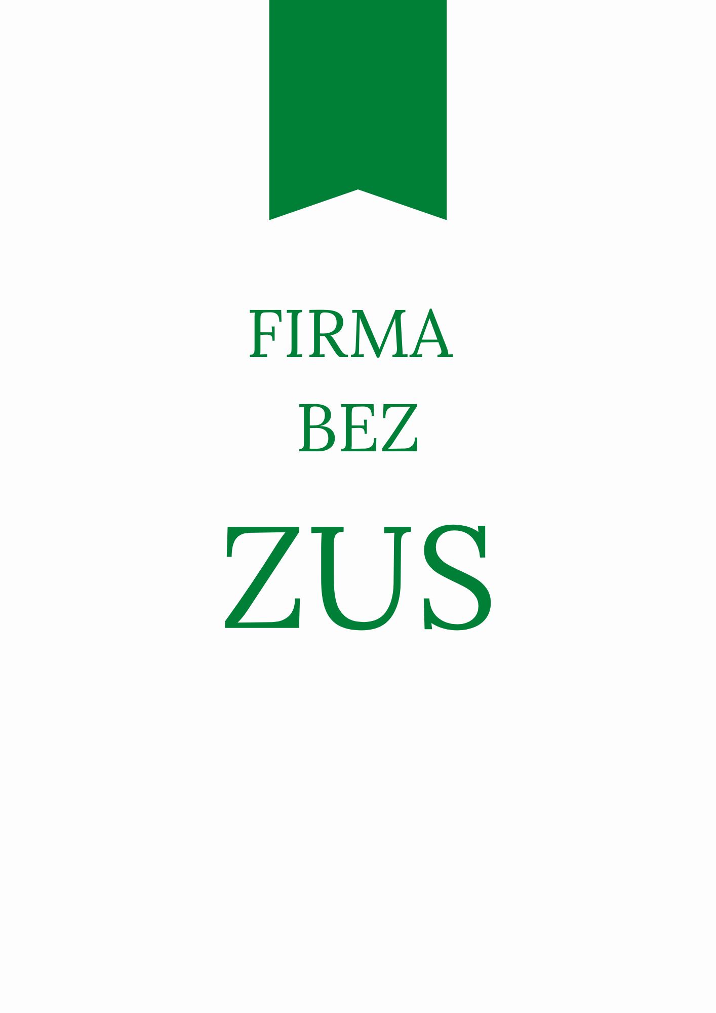 Firma bez ZUS – czyli spółka z o.o.